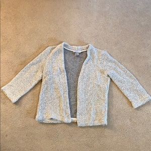 H&M cropped sweater blazer, size XS